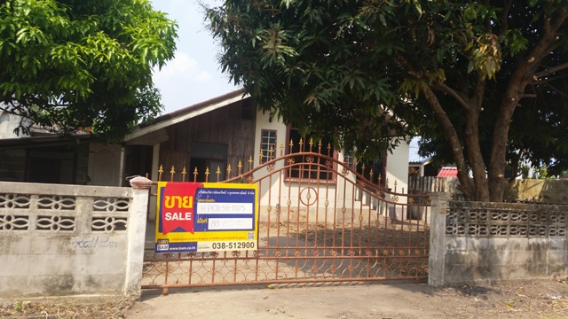 บ้านเดี่ยวชั้นเดียว โครงการหมู่บ้านหนึ่งและสอง ปราจีนบุรี
